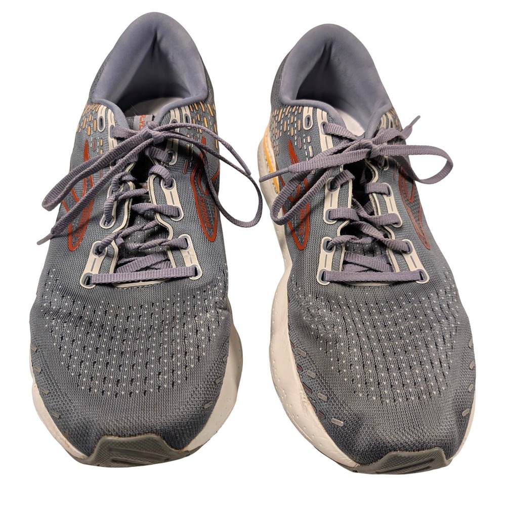 Brooks Glycerin GTS 20 Mens Running Shoes Grey Yellow DNA LOFT v3 Size 12.5